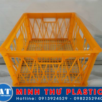 Rổ sầu riêng màu cam 44x37x21