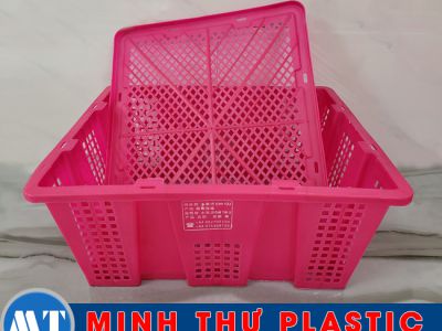 Rổ ớt có nắp 8kg 44x35x19