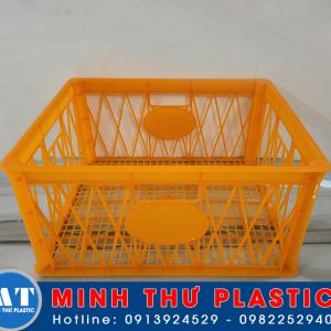 Rổ sầu riêng màu cam 44x37x21